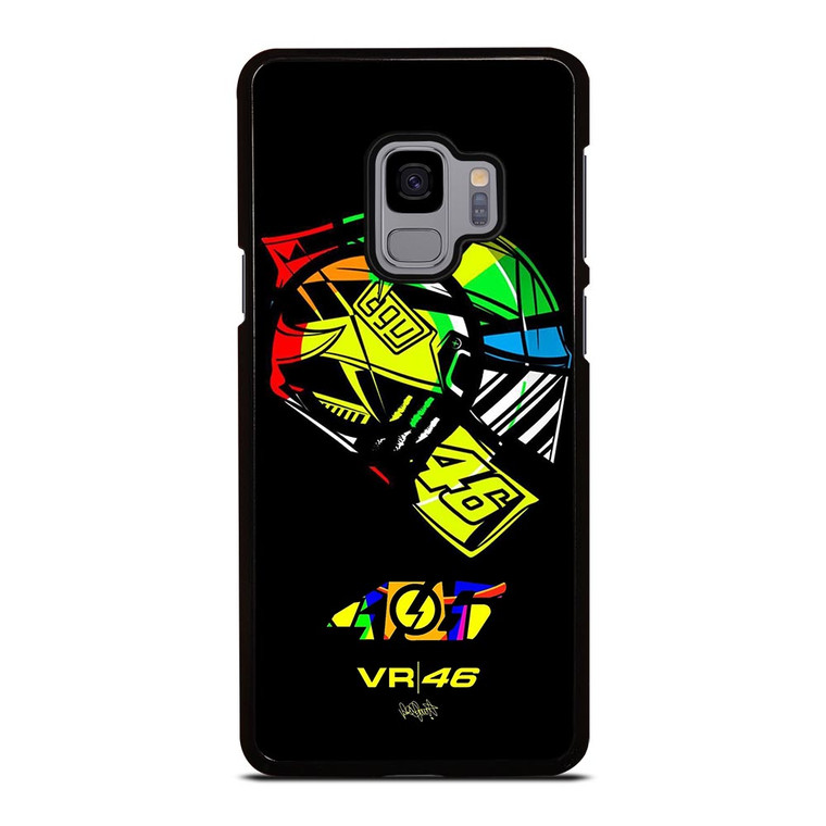 VR VALENTINO ROSSI 46 HELMET Samsung Galaxy S9 Case