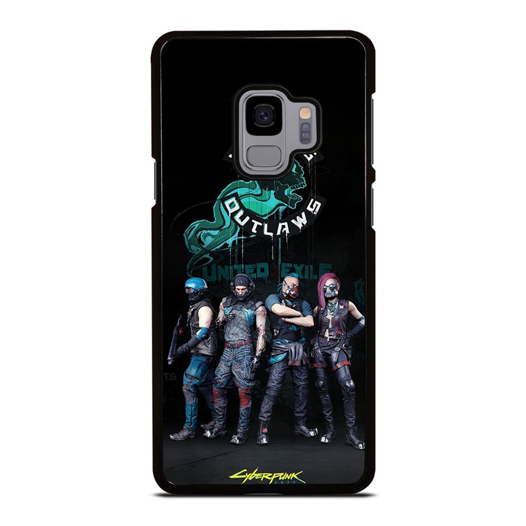 WRAITHS OUTLAWS CYBERPUNK 2077 Samsung Galaxy S9 Case