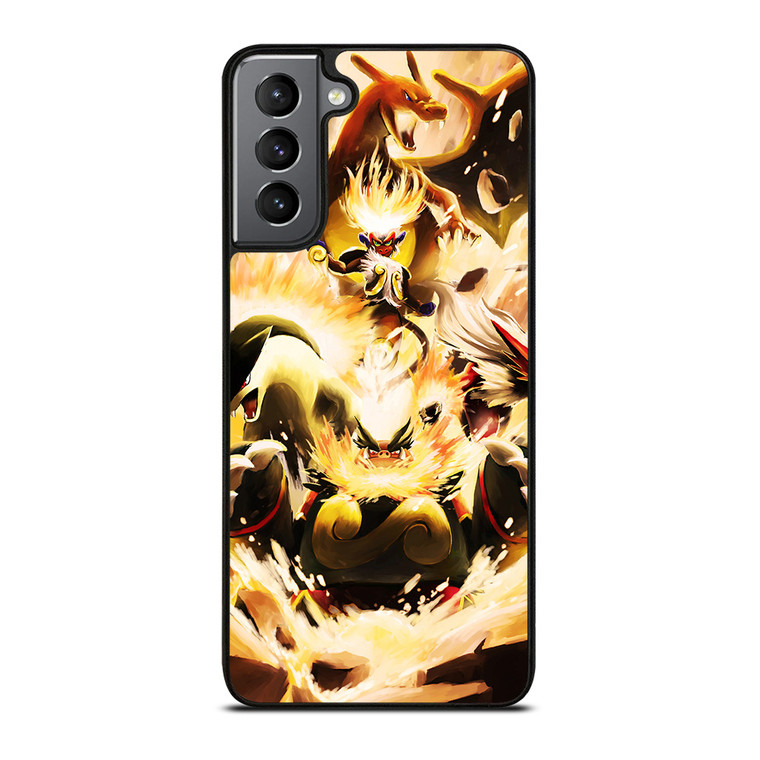 POKEMON CHARIZARD INFERNAPE Samsung Galaxy S21 Plus Case