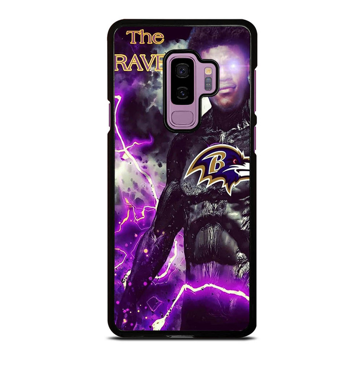 LAMAR JACKSON BALTIMORE RAVENS ART Samsung Galaxy S9 Plus Case