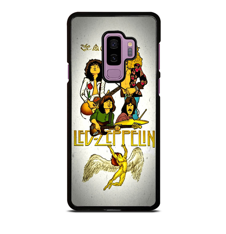 LED ZEPPELIN CARTOON Samsung Galaxy S9 Plus Case