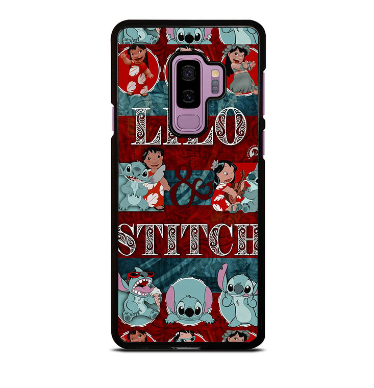 LILO AND STITCH ART COLLAGE Samsung Galaxy S9 Plus Case