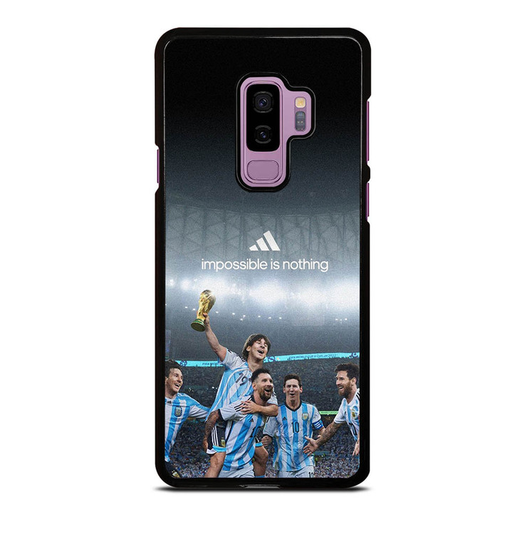 LIONEL MESSI IMPOSSIBLE IS NOTHING ADIDAS Samsung Galaxy S9 Plus Case