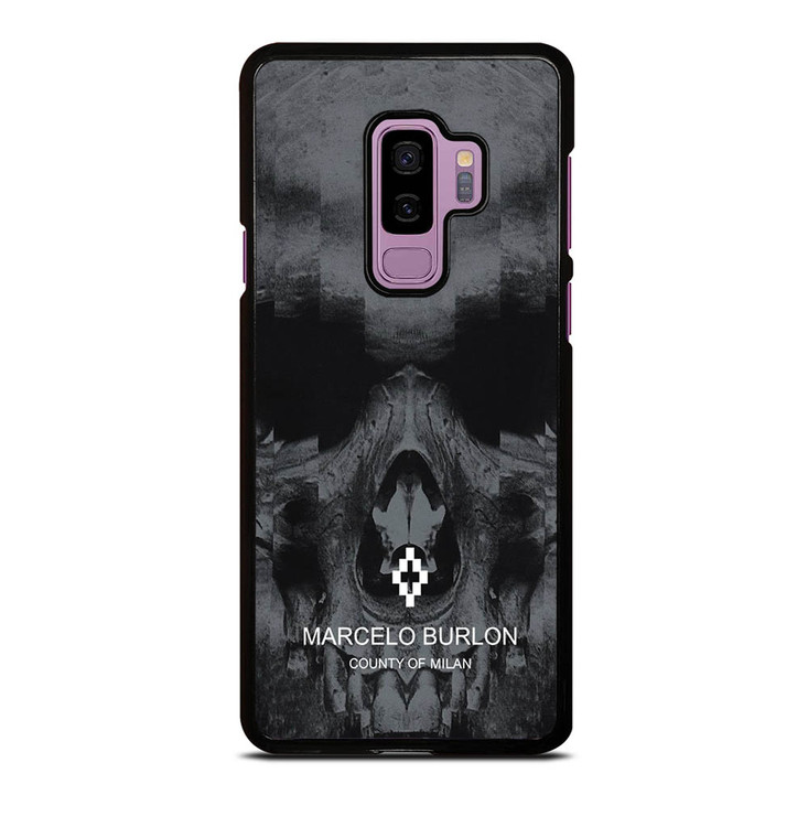 MARCELO BURLON SKULL LOGO Samsung Galaxy S9 Plus Case