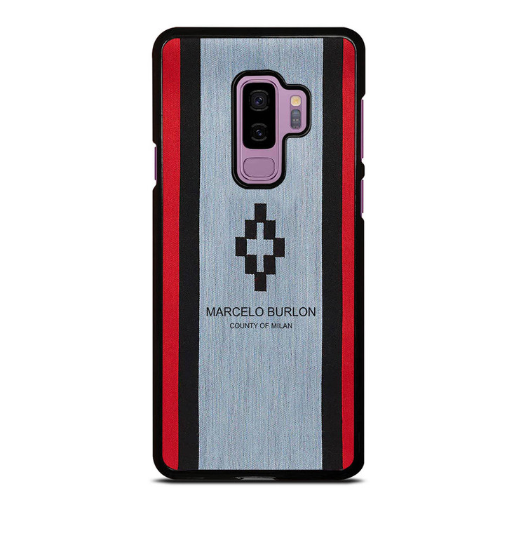 MARCELO BURLON STRIPE LOGO Samsung Galaxy S9 Plus Case