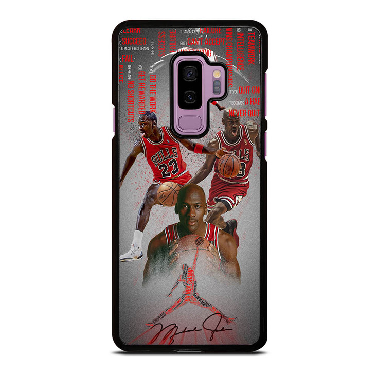 MICHAEL JORDAN BULLS QUOTE Samsung Galaxy S9 Plus Case