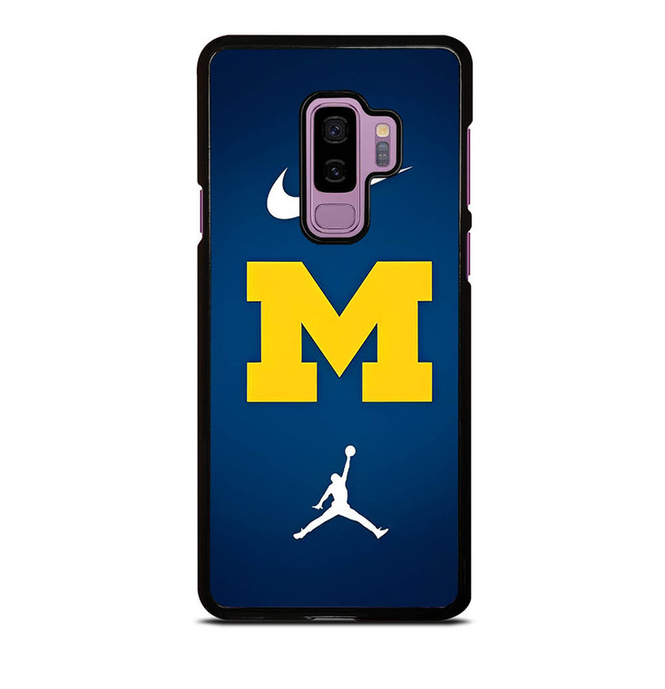 MICHIGAN WOLVERINES NIKE JORDAN Samsung Galaxy S9 Plus Case