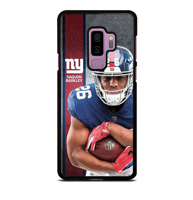 NEW YORK GIANTS SAQUON BARKLEY FOOTBALL Samsung Galaxy S9 Plus Case