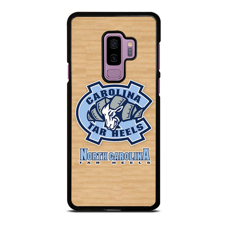 NORTH CAROLINA TAR HEELS WOODEN LOGO Samsung Galaxy S9 Plus Case