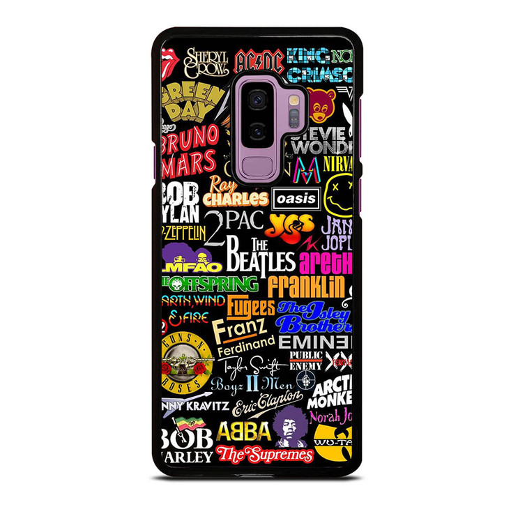 ROCK BAND COLLAGE Samsung Galaxy S9 Plus Case