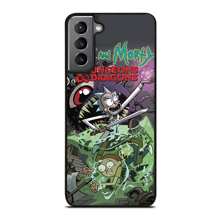 RICK AND MORTY VS DUNGEONS DRAGONS Samsung Galaxy S21 Plus Case