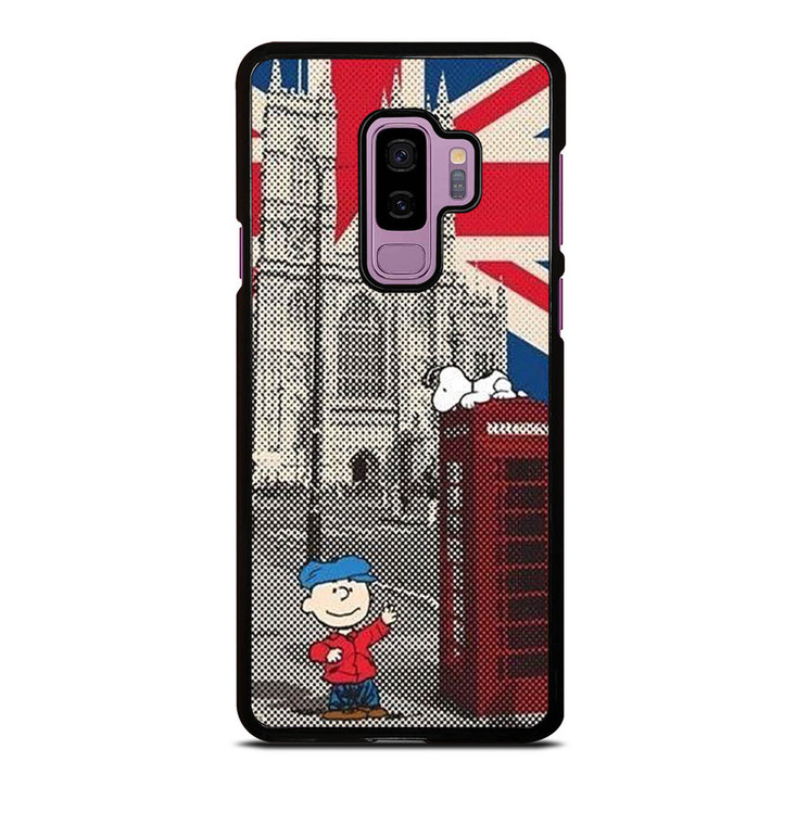 SNOOPY BOX TELEPHONE Samsung Galaxy S9 Plus Case