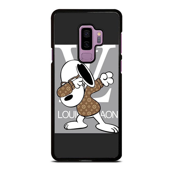 SNOOPY BROWN LOUIS Samsung Galaxy S9 Plus Case