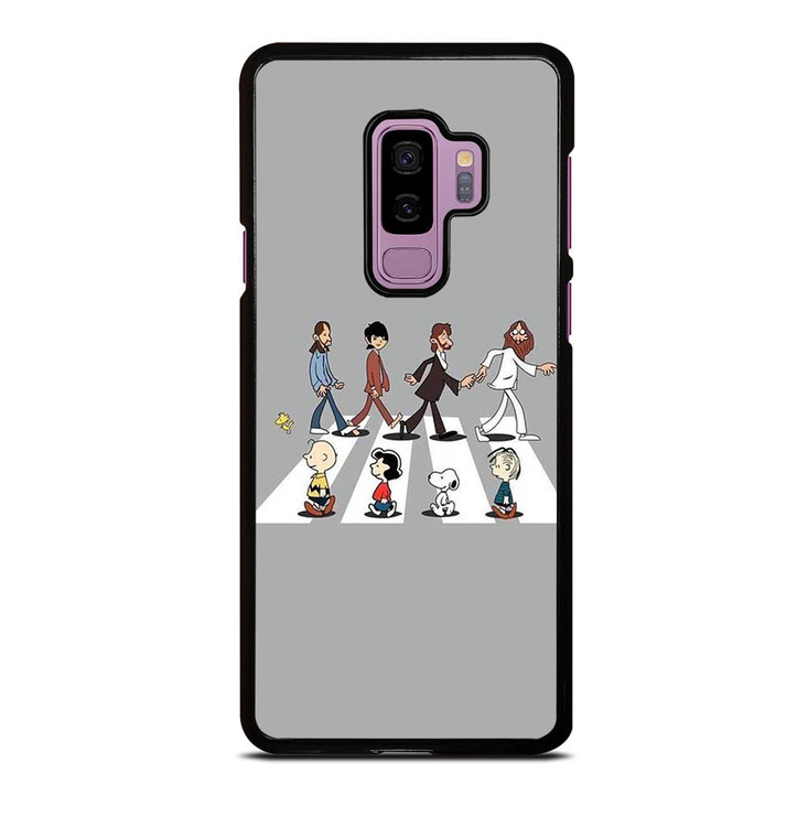 SNOOPY CHARLIE BROWN CROSS Samsung Galaxy S9 Plus Case