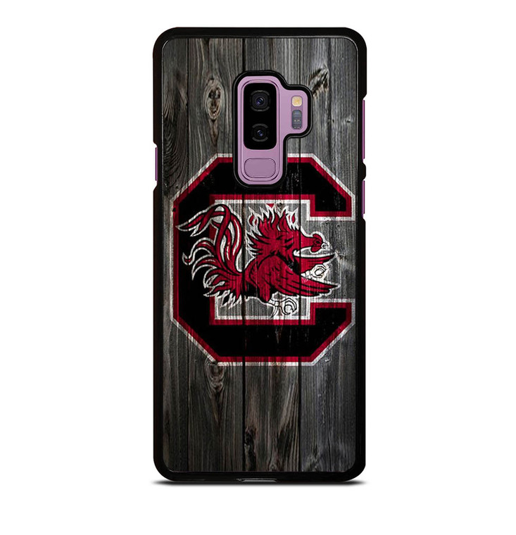 SOUTH CAROLINA GAMECOCKS WOODEN LOGO Samsung Galaxy S9 Plus Case