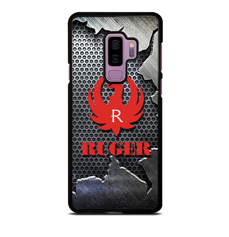 STURM RUGER FIREARM METAL LOGO 2 Samsung Galaxy S9 Plus Case