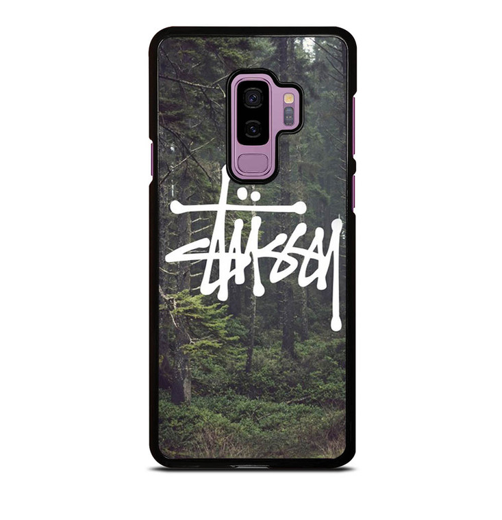 STUSSY SPOOKY FOREST LOGO Samsung Galaxy S9 Plus Case