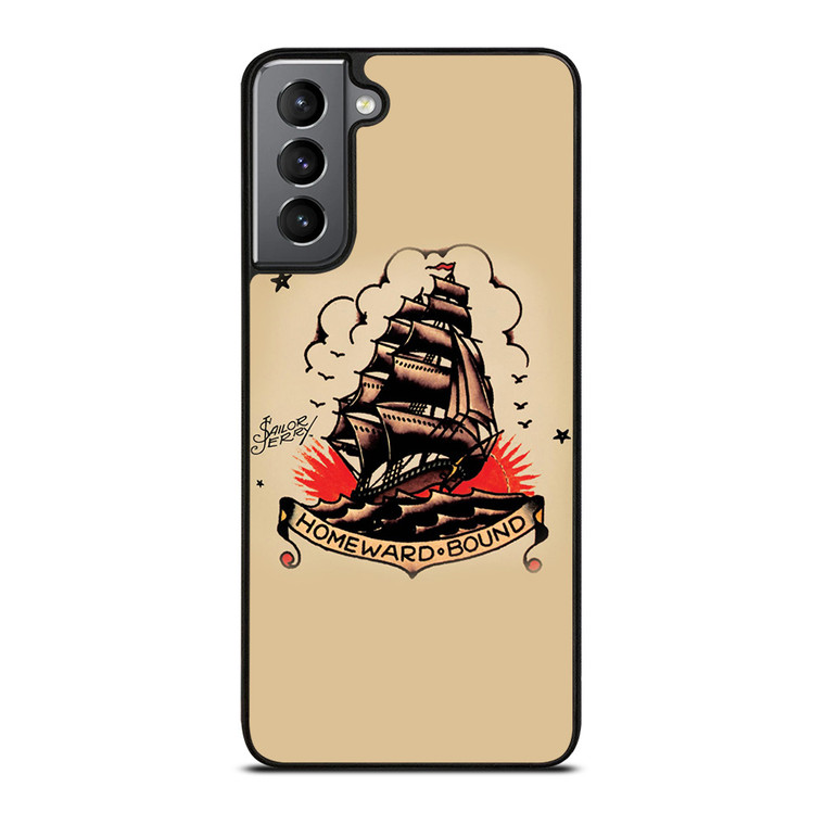 SAILOR JERRY TATTOO HOMEWARD BOUND Samsung Galaxy S21 Plus Case