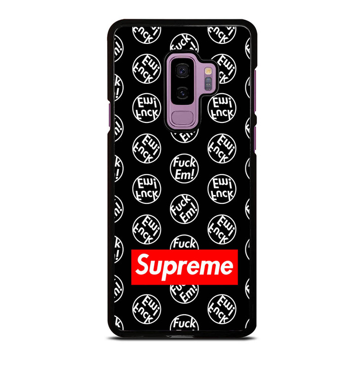 SUPREME FUCK EM Samsung Galaxy S9 Plus Case