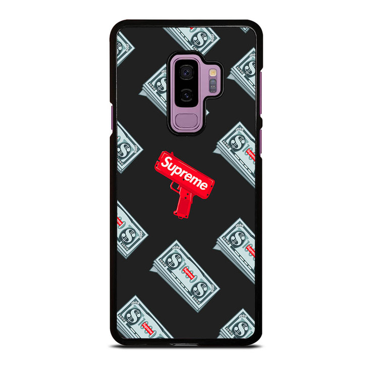 SUPREME MONEY GUN Samsung Galaxy S9 Plus Case
