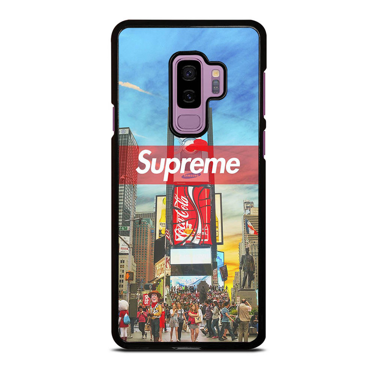 SUPREME TIME SQUARE Samsung Galaxy S9 Plus Case