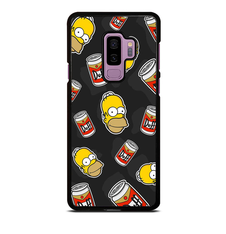 THE SIMPSONS HOMER DUFF BEER Samsung Galaxy S9 Plus Case