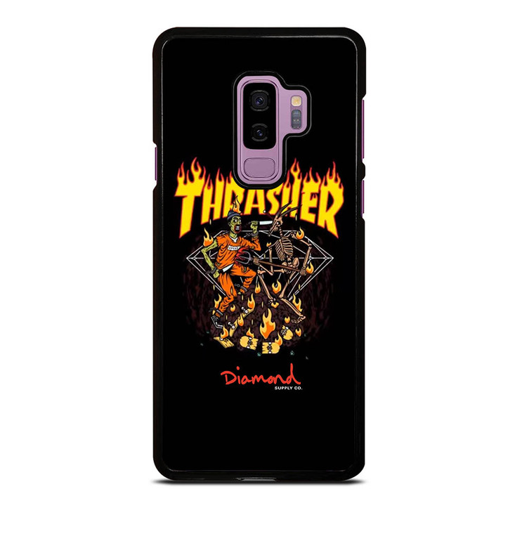 THRASHER DIAMOND SUPPLY CO  Samsung Galaxy S9 Plus Case