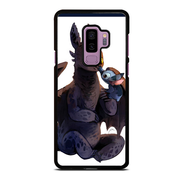 TOOTHLESS AND STITCH CARTOON 2 Samsung Galaxy S9 Plus Case