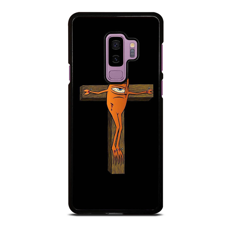 TOY MACHINE SKATEBOARD CROSS LOGO Samsung Galaxy S9 Plus Case