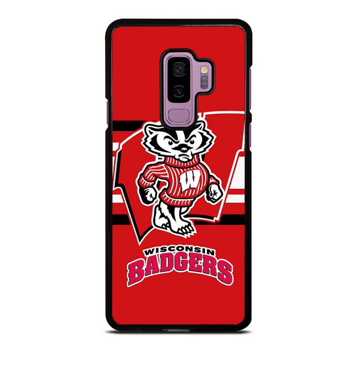 WISCONSIN BADGER SYMBOL Samsung Galaxy S9 Plus Case