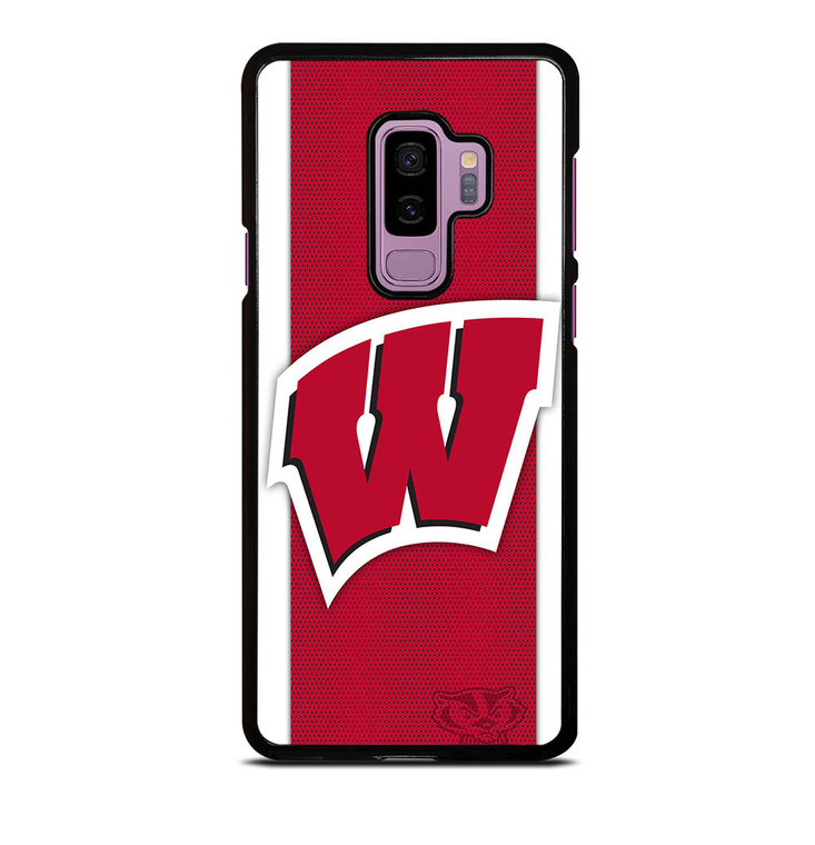 WISCONSIN BADGERS LOGO Samsung Galaxy S9 Plus Case
