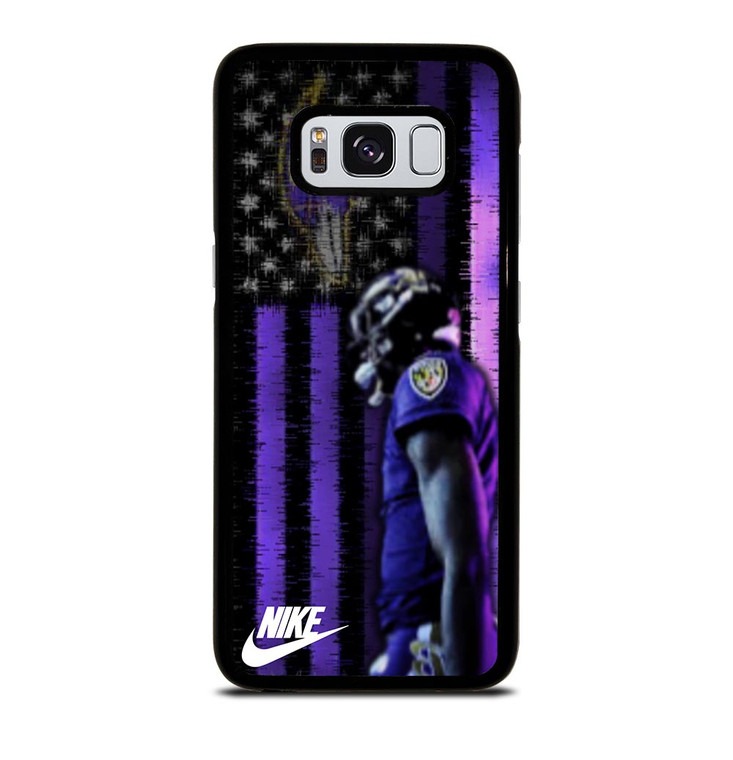 LAMAR JACKSON BALTIMORE RAVENS NFL Samsung Galaxy S8 Case