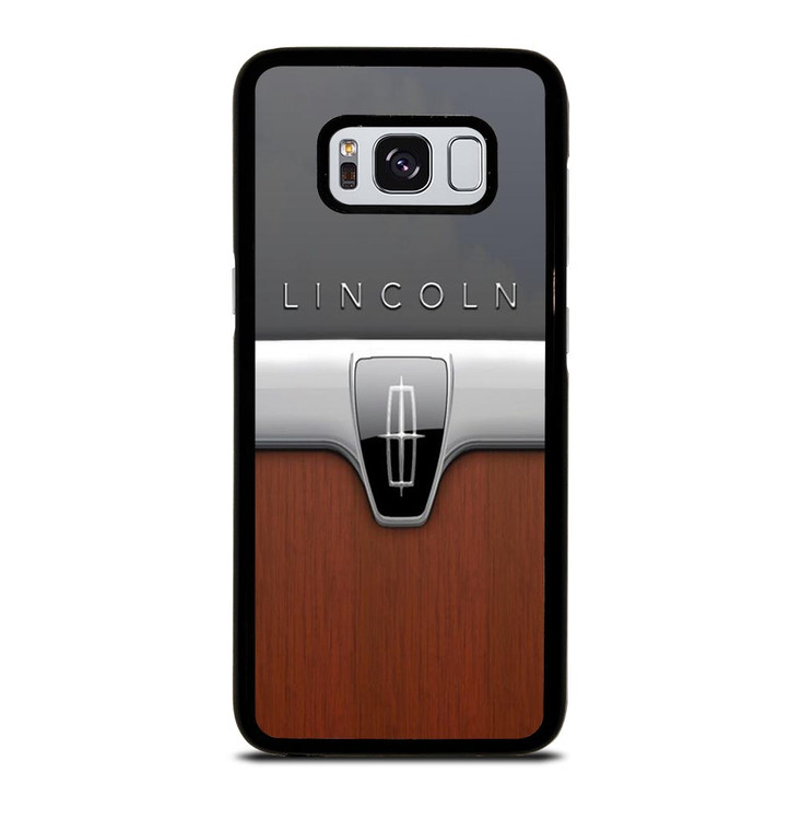 LINCOLN MOTOR WOODEN CHROME LOGO Samsung Galaxy S8 Case