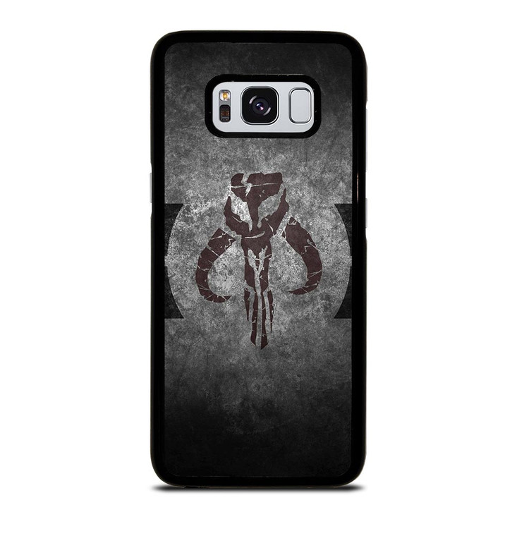 MANDALORIAN STAR WARS HEAD EMBLEM Samsung Galaxy S8 Case