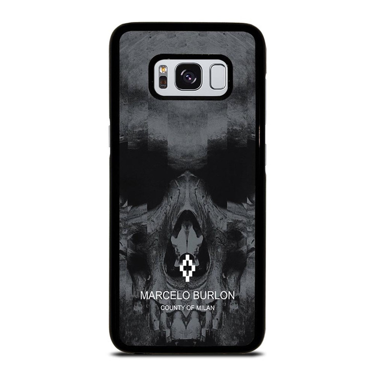 MARCELO BURLON SKULL LOGO Samsung Galaxy S8 Case