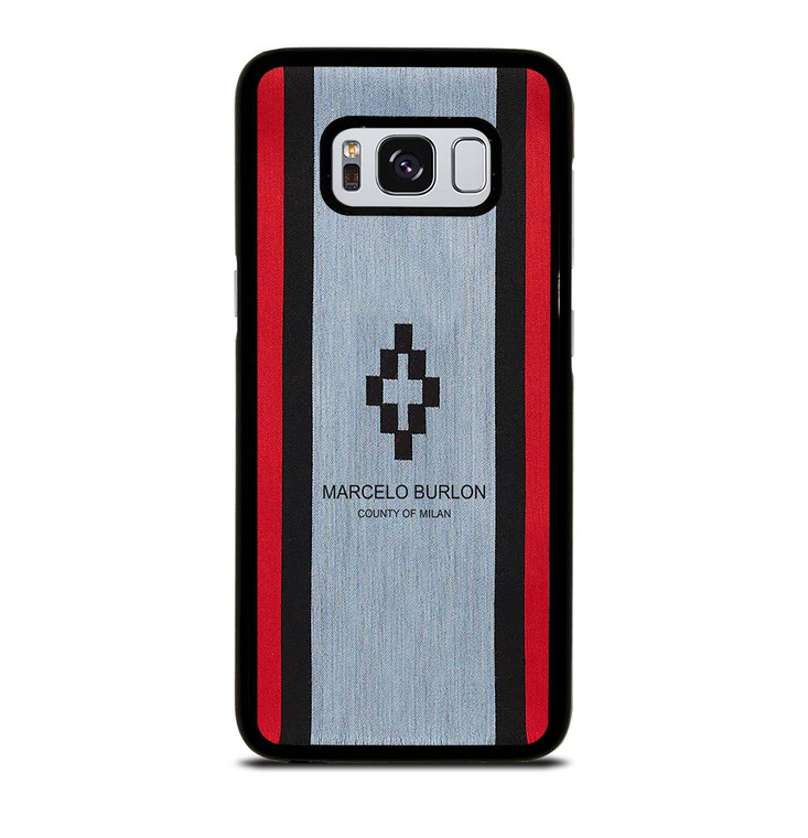 MARCELO BURLON STRIPE LOGO Samsung Galaxy S8 Case