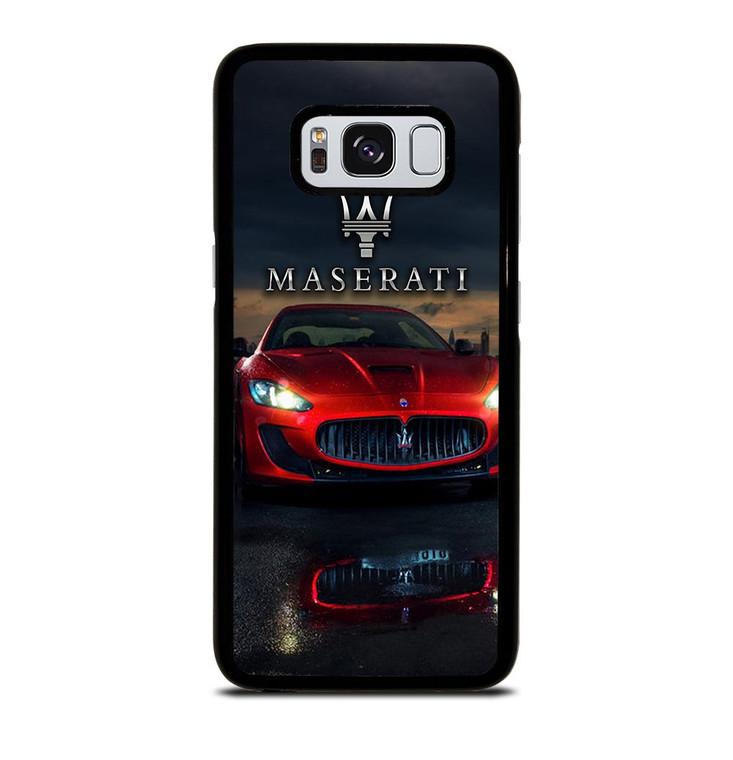 MASERATI RED CAR LOGO Samsung Galaxy S8 Case