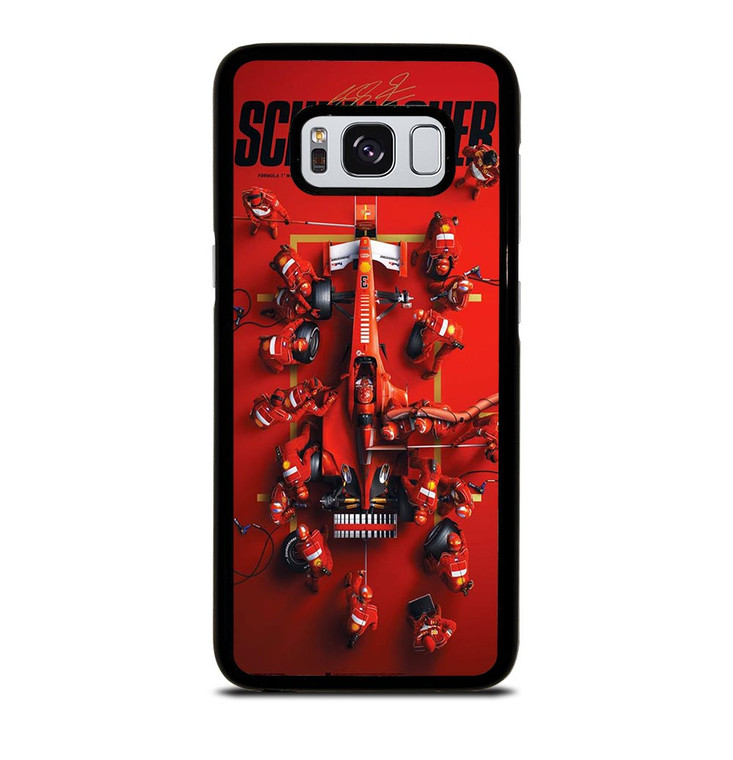 MICHAEL SCHUMACHER PIT STOP Samsung Galaxy S8 Case
