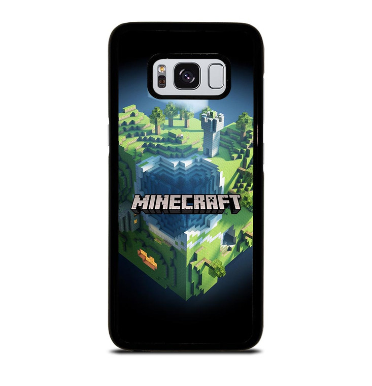 MINECRAFT GAME WORLD LOGO Samsung Galaxy S8 Case