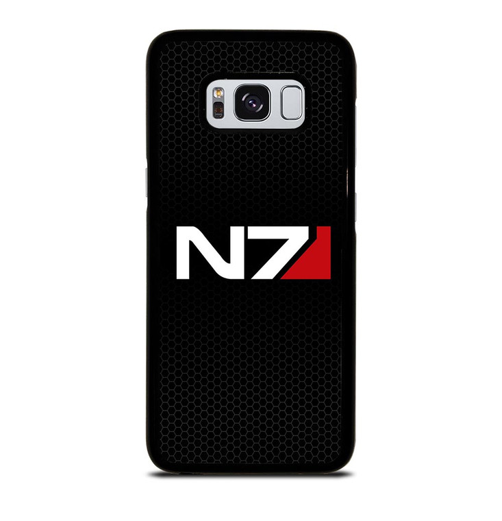 N7 MASS EFFECT METAL LOGO Samsung Galaxy S8 Case