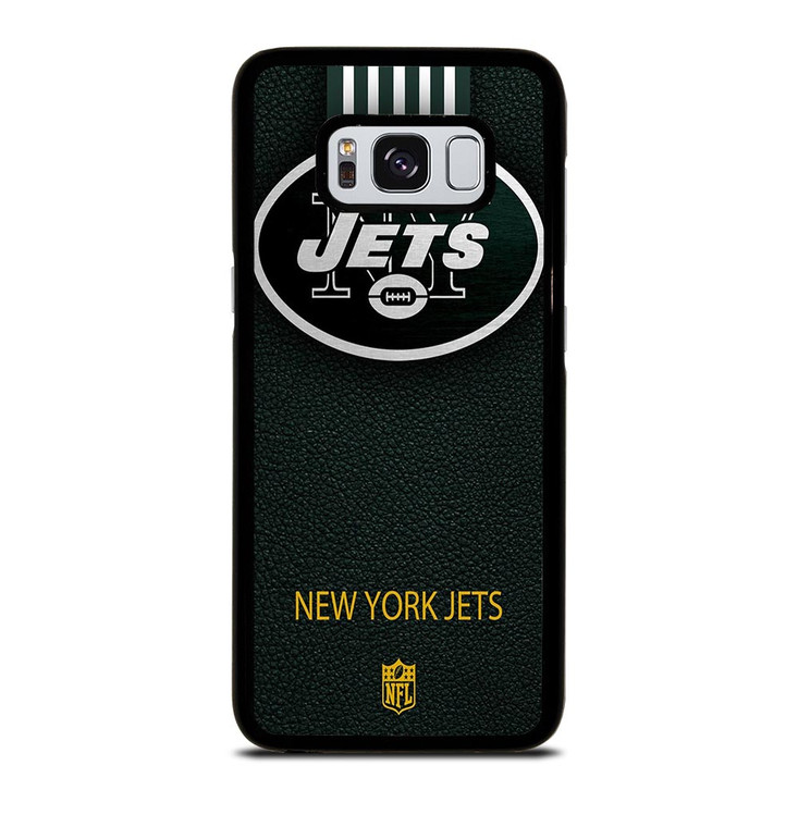 NEW YORK JETS LEATHER LOGO Samsung Galaxy S8 Case