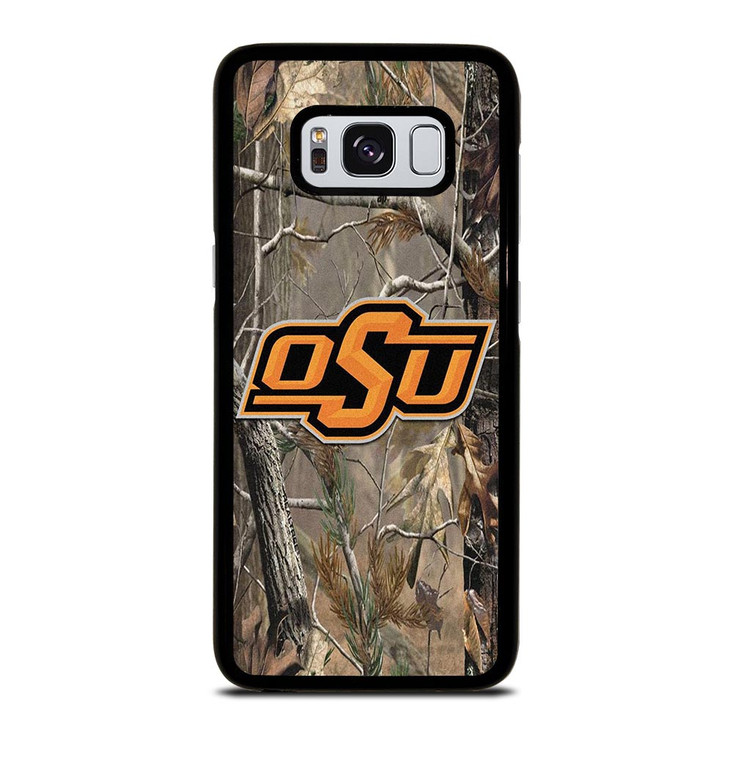 OKLAHOMA STATE UNIVERSITY CAMO LEAF Samsung Galaxy S8 Case