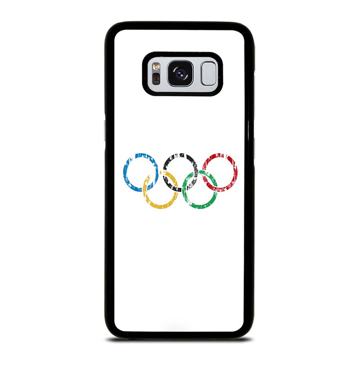 OLYMPIC RINGS LOGO BRUSHED Samsung Galaxy S8 Case