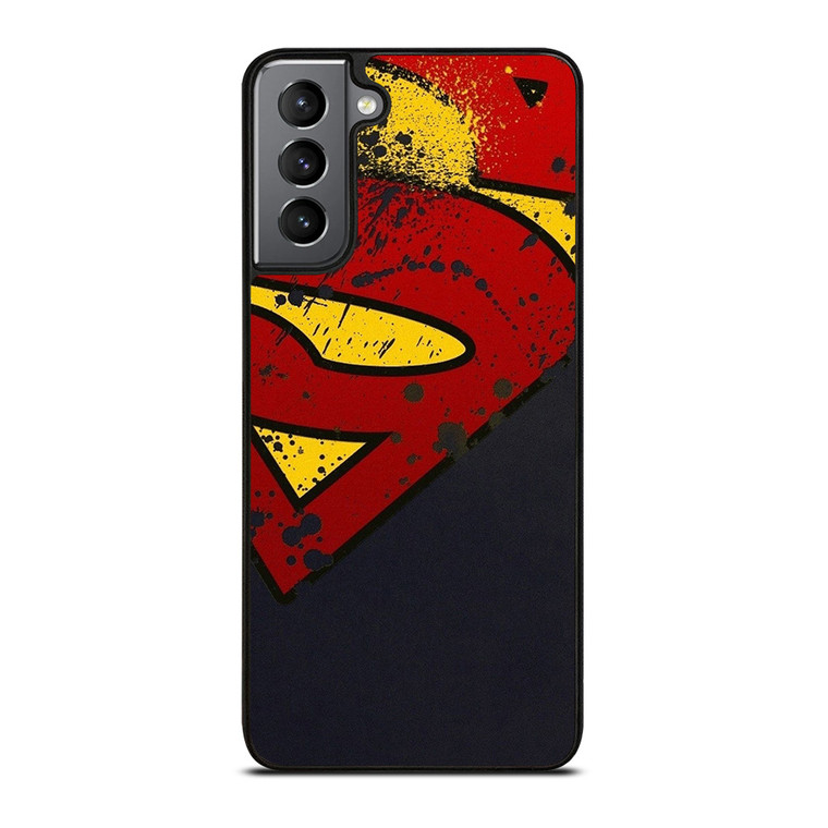 SUPERMAN LOGO BRUSH Samsung Galaxy S21 Plus Case