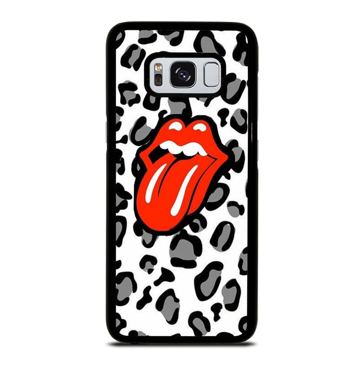ROLLING STONES LEOPARD  Samsung Galaxy S8 Case