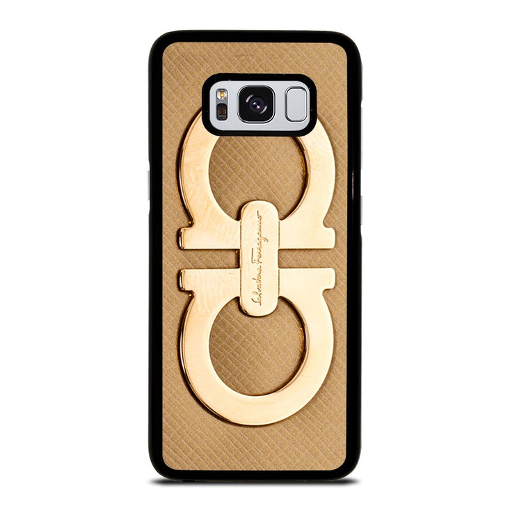 SALVATORE FERRAGAMO GOLD LOGO Samsung Galaxy S8 Case