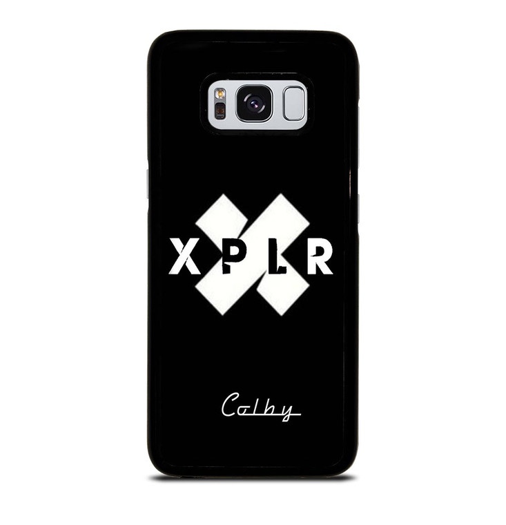 SAM AND COLBY XPLR LOGO Samsung Galaxy S8 Case
