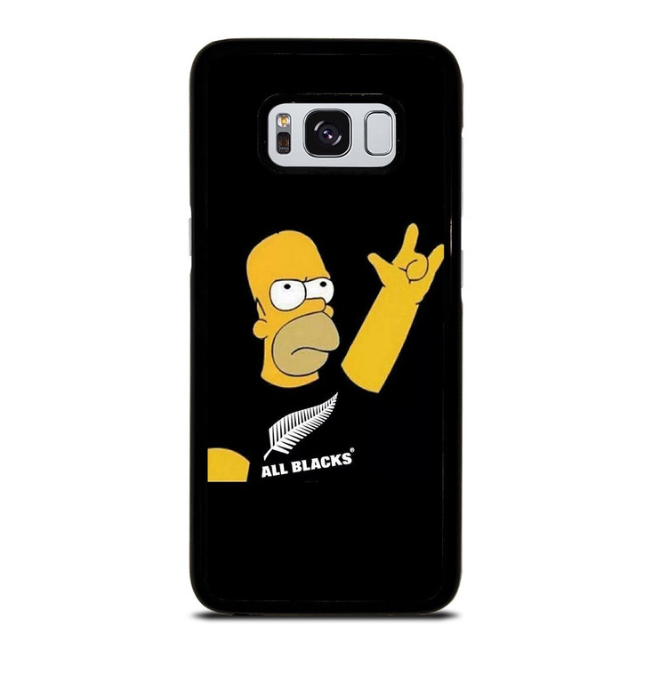SIMPSON ALL BLACKS Samsung Galaxy S8 Case