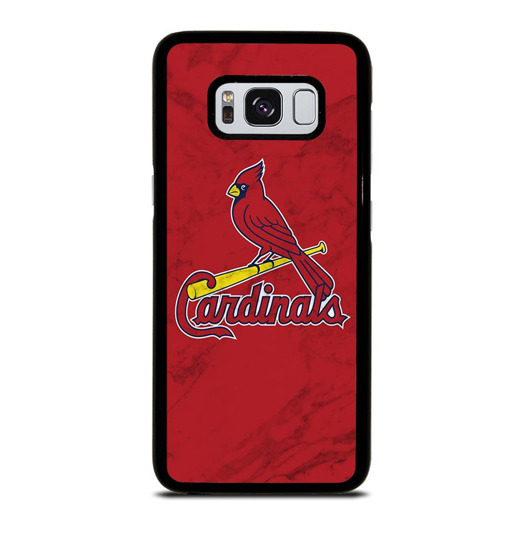 ST LOUIS CARDINALS MARBLE Samsung Galaxy S8 Case