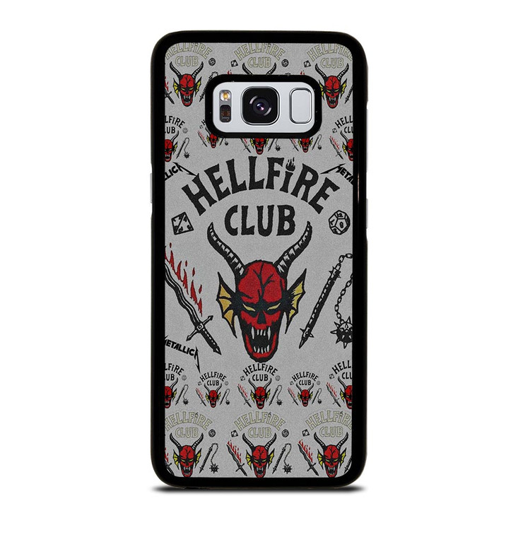 STRANGER THINGS HELLFIRE MASK Samsung Galaxy S8 Case